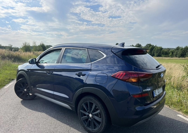 Hyundai Tucson cena 77500 przebieg: 131000, rok produkcji 2018 z Sulejów małe 667